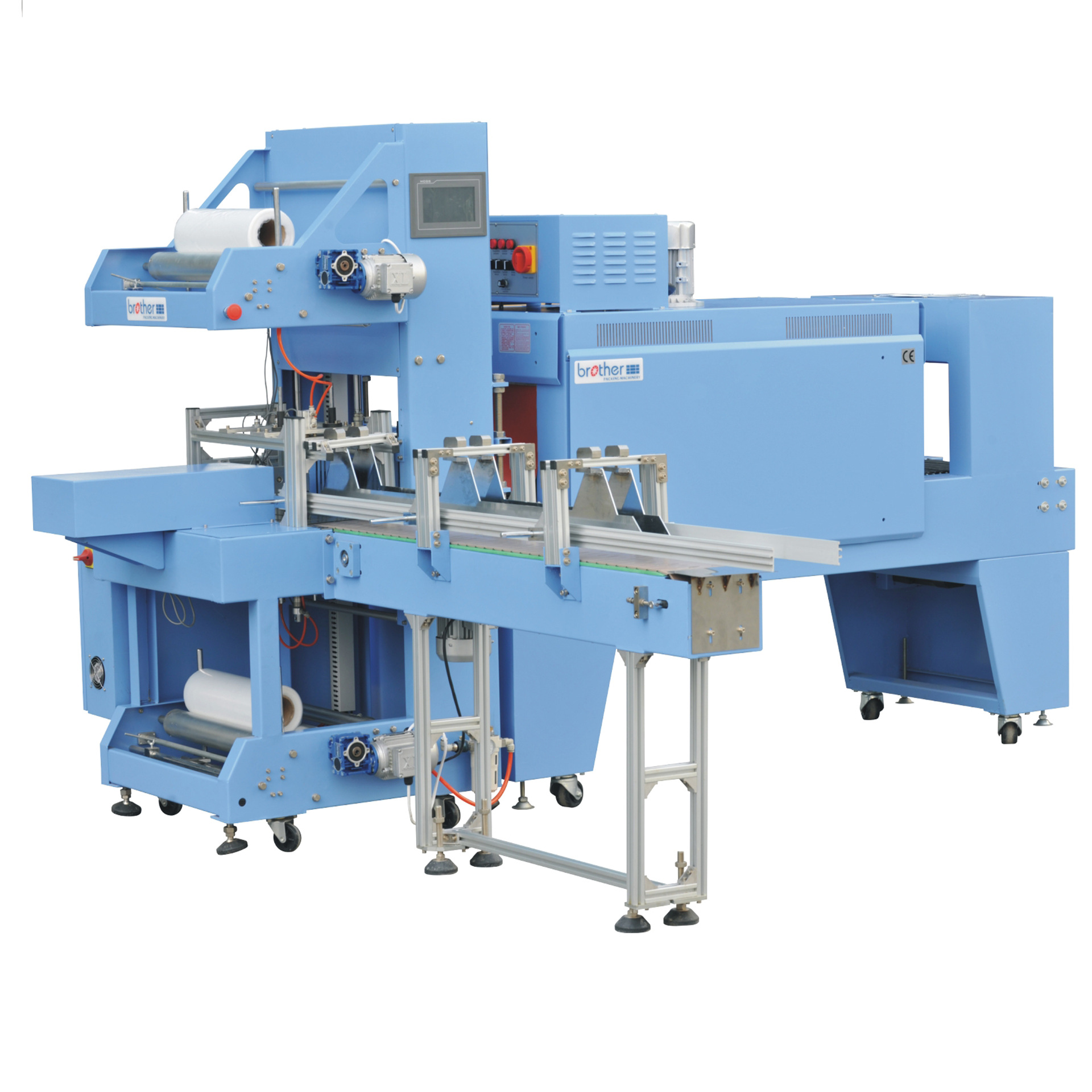 兄弟牌封切包装机ST6040A集合式袖口封切机收缩机纸箱包装机批发