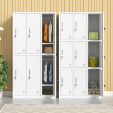 更衣柜学校员工宿舍换衣柜工厂车间多门储物柜带锁收纳存包柜厂家