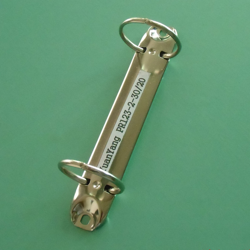 金属活页夹子2孔夹2孔五金活页铁夹PR123-2-30/20文件夹装订配件