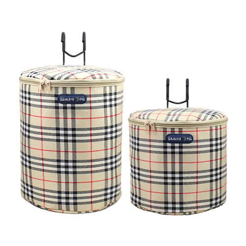 Folding bicycle basket, thickened waterproof canvas basket, electric bicycle basket, front basket, bicycle vegetable basket