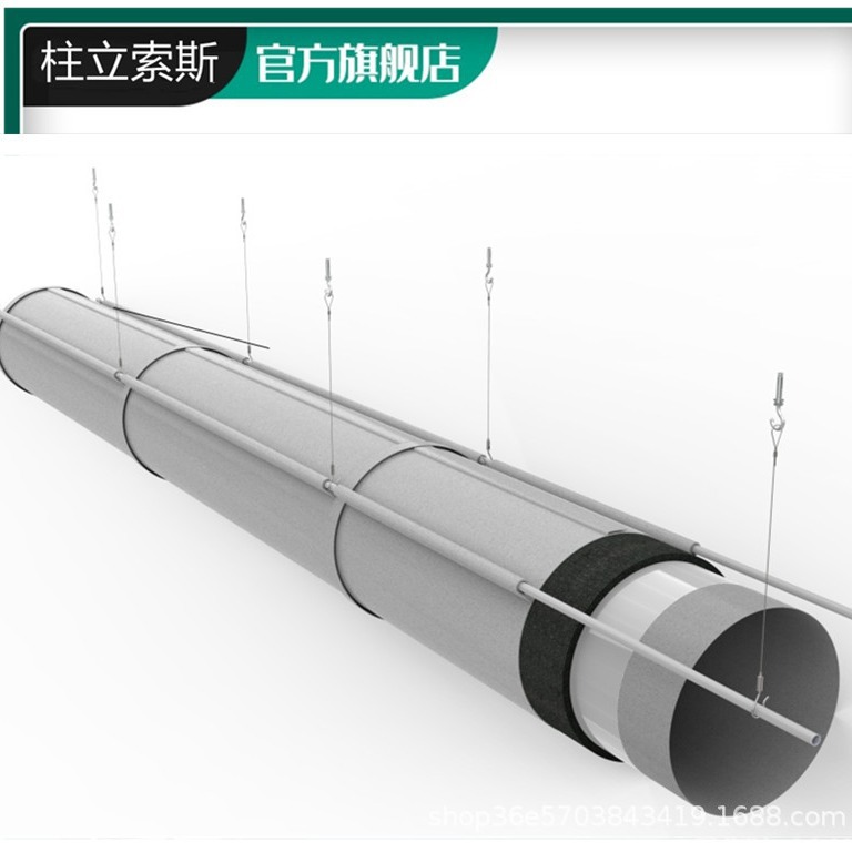 橡塑复合绝热风管保温布袋通风设备生产A级B1级柔性空调管
