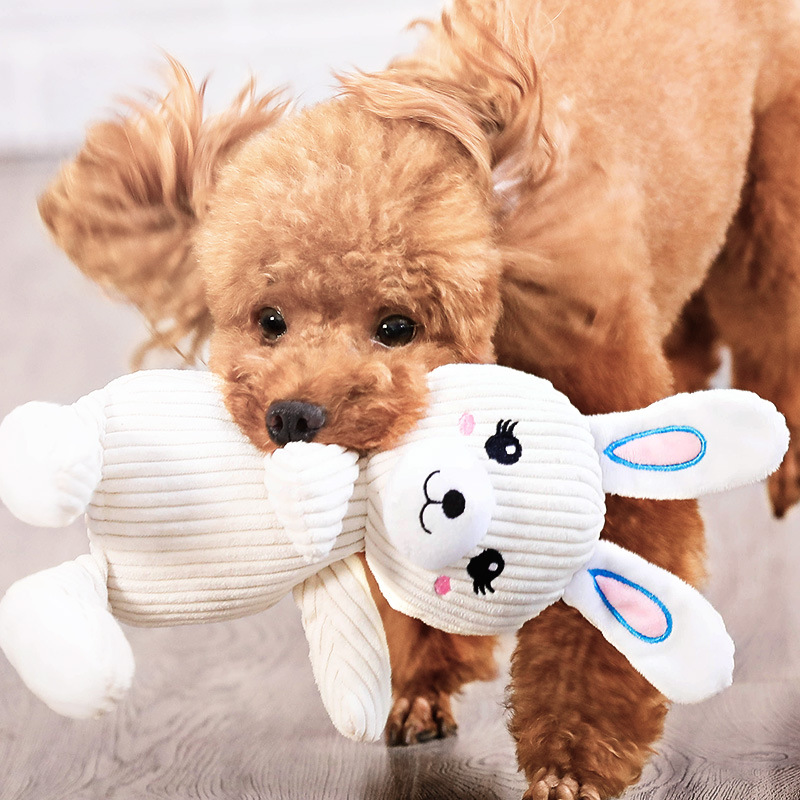 Perro de juguete para perros que alivia tapado auto-Hola molares resistentes a los mordiscos Teddy cachorro perro necesidades diarias
