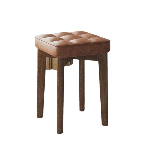 小凳子实木方凳家用客厅矮凳沙发凳餐桌小板凳出租房用可叠摞椅子