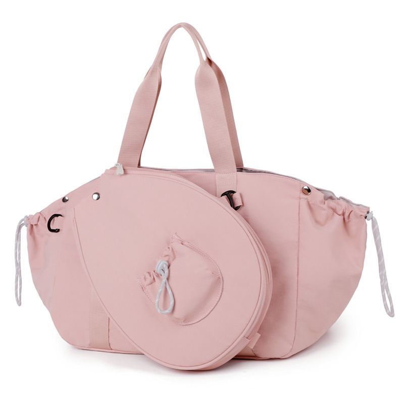 Bolsa de tenis transfronteriza, bolsa de entrenamiento deportivo, bolsa de acondicionamiento físico, bolsa de raqueta portátil de bádminton de gran capacidad, bolsa deportiva de separación seca y húmeda