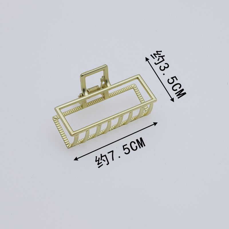 哑金 中号方形抓夹