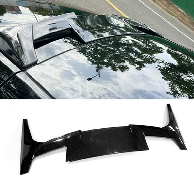Fixed wind wing Modified Rear Wing Top - model3-top-wing-gloss-black