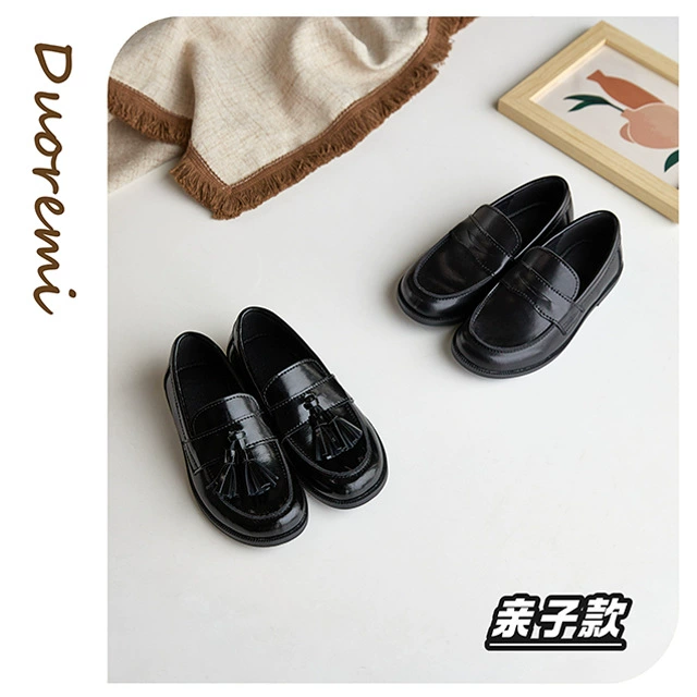 Осенние новые туфли из натуральной кожи в китайском стиле, маленькие кожаные туфли в британском стиле BR2516, японские лоферы для девочек, детские школьные туфли на мягкой подошве