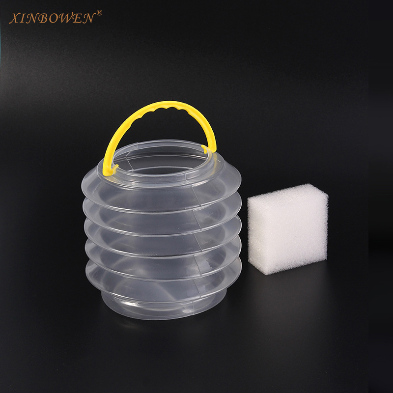 Taza de lavado de lápices de 10 colores transfronteriza Taza de color anti-vertido de plástico Pincel de aceite para niños Graffiti Pincel de melena de cerdo de 10 colores al por mayor