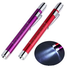 ペン式懐中電灯アルミ合金ペンランプledペンランプ瞳ペン口内灯黄色光白色光小懐中電灯ロゴ