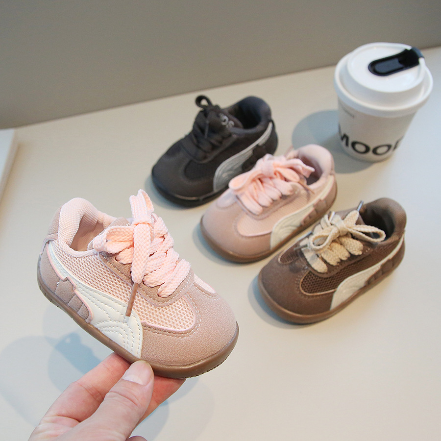 童德训鞋双网透气2025春秋童鞋男童女童运动学步鞋幼儿鞋0-3岁