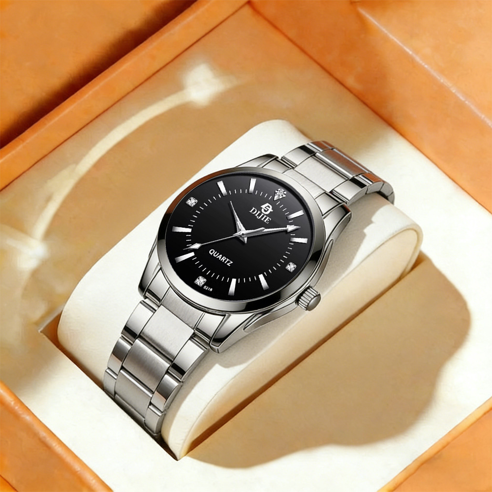 Swiss watch for men and women, steel belt, quartz watches, high quality men's watch, for beloved, simple and elegant design 3