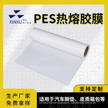 汽車腳墊汽內飾 皮鞋箱包皮革粘接高溫復合熱熔雙面膠PES熱熔膠膜