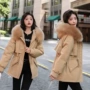 中长款外贸大码宽松棉服