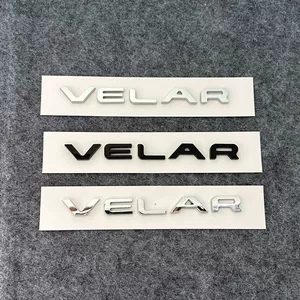 Land Rover Range Rover Velar avtomobil emblemi, VELAR, P250 HSE arxa baqaj emblemi