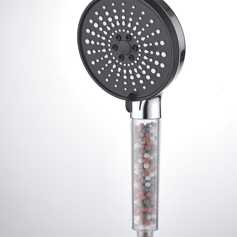 Cross-Border Five-Speed Water Outlet Adjustable Filter Shower Head High-Pressure Showerhead Negative Ion Hard Water Softening Shower Head Cross-Border Five-Speed Water Outlet Adjustable Filter Shower Head High-Pressure Showerhead Negative Ion Hard Water Softening Shower Head