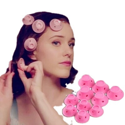 Bell Curling Iron The Marvelous Mrs. Maisel Silicone Mushroom Curling Iron No Heat Curling 20 Pack