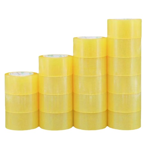 Transparent packing tape wholesale large roll shipping packing sealing logistics packaging tape manufacturer transparent tape