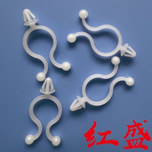 Twist Ring Nylon Wire Clip Twist Ring Wire Buckle Ball-Shaped Cable Ring Plastic Cable Organizer Fxt4-8 Hongsheng