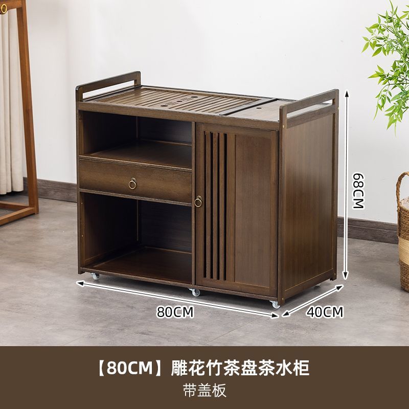 [안정적이고 흔들리지 않음] 서랍이 있는 긴 80cm 단일 도어 - 덮개 포함