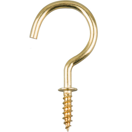 Cup hook, screw hook, sheep's eye hook, light hook, opening, question mark hook, sheep's eye ring, punched hole, top ceiling hook