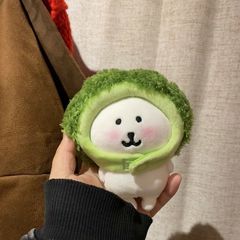 自嘲熊chiikao西藍花綿の子供服のぬいぐるみのぬいぐるみのペンダントが可愛いです。