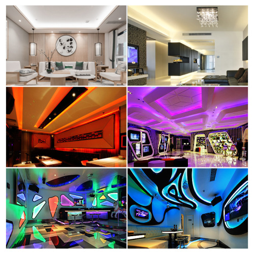 LED circular flexible light strip 360-degree glowing neon light 220V outdoor high-brightness decorative waterproof soft tube advertising
