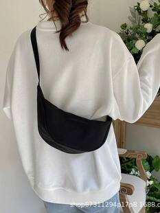 Nylon shoulder bag, underarm bag, shopping bag