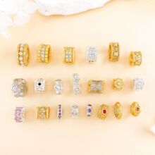 ���鏊��ɫ18K�~�䆈A�θ���diy�Ʒ���Ͱ�鷽��··ͨ��Ƭ���