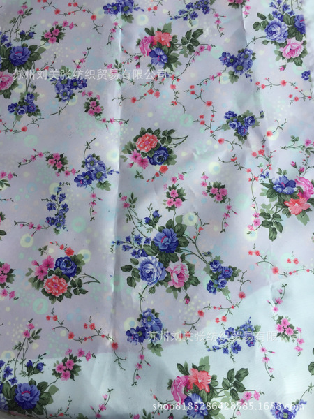 Plain printed fabric