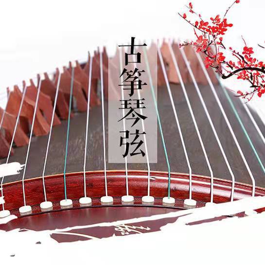 Dunhuang Brand Standard A-Style Guzheng String Instrument Accessory - Complete Set of Guzheng Accessories - Performance Grade