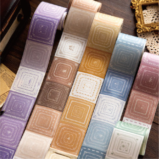 Twilight tape Venice border series creative simple ins hollow material hand account landscaping collage