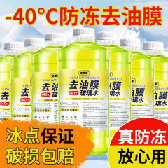 ガラスウォーター 強力除染・油膜除去 -25～-15℃ 冬用不凍液 車用ワイパー液 オールシーズン対応 クリスタルコーティング