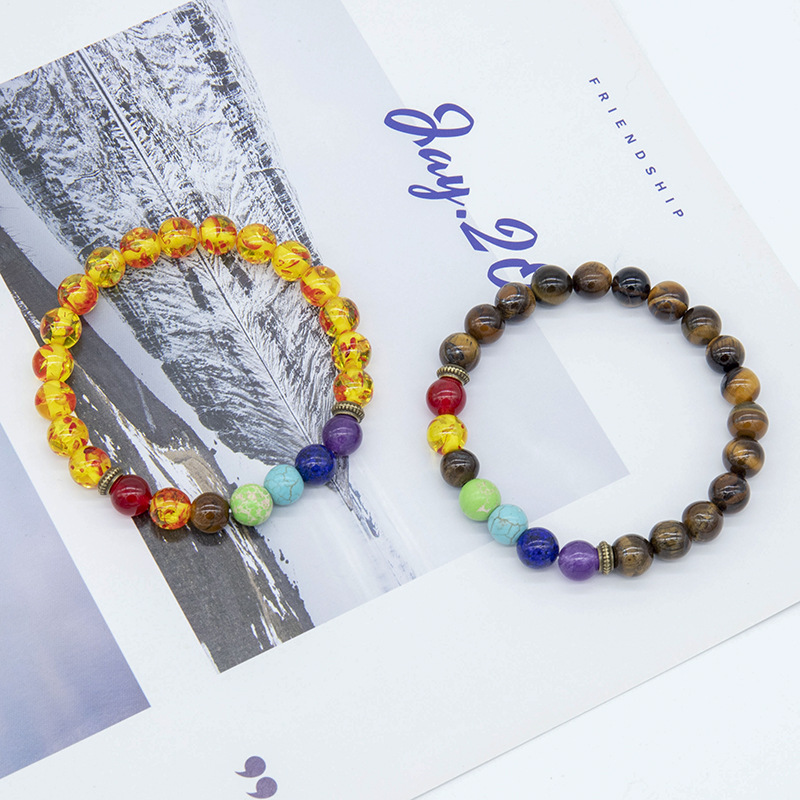 Ethnic Style Geometric natural stone Beaded Bracelets