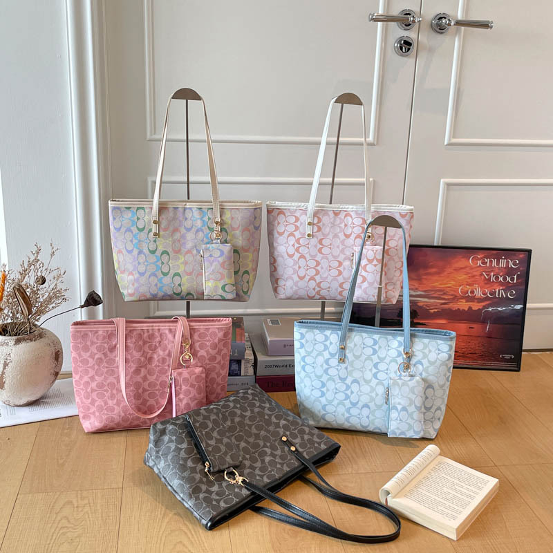 High-End Large-Capacity Shopping Bag Women's Handbag 2025 New Fashion Versatile Tote Bag Trendy Large Bag Commuter Bag
