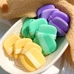 xixi黃油餅乾氣墊粉撲 乾濕兩用不吃粉化妝海綿美妝蛋雙面可用