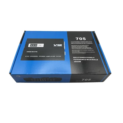 Power Amplifier 705 Four-Channel – Car speaker/subwoofer