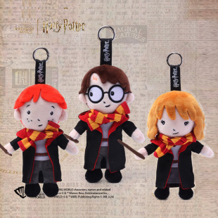 Authentic Harry Potter Academy Series Stuffed Pendant Cute Magic Robe Cartoon Peripheral Little Doll Backpack Pendant