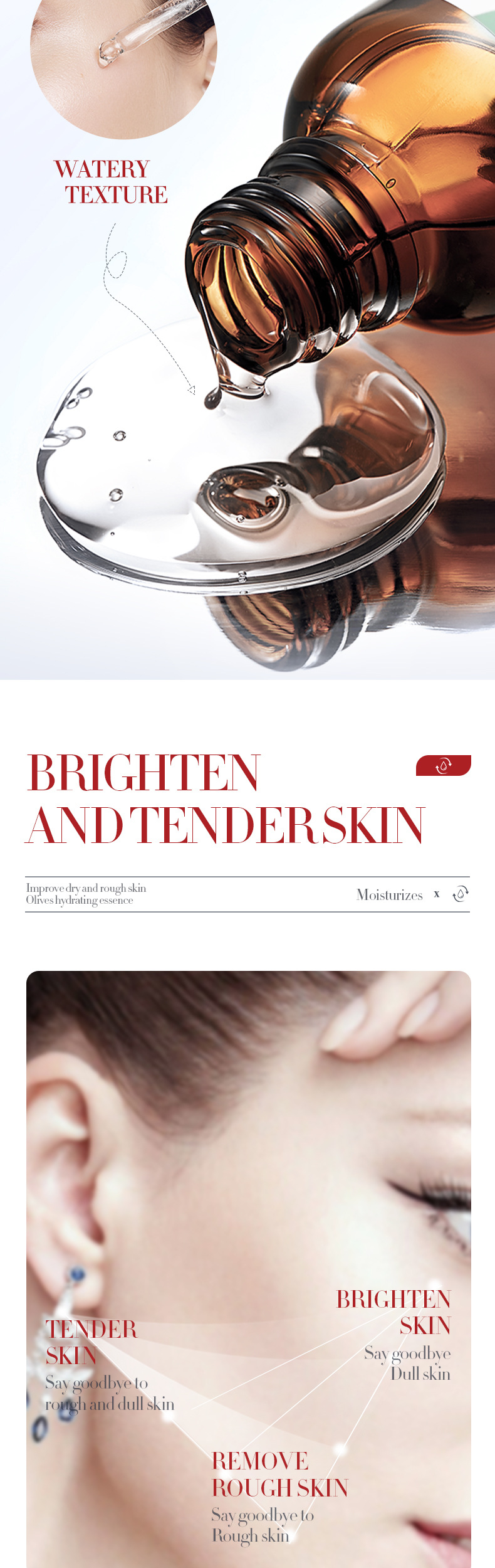 SADOER All English Fruit Flavor essence Liquid Moisturizes and refines pores to improve acne marks_voghion.com