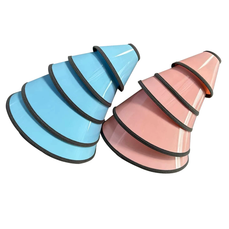 Цветной круг Элизабет углубляет и углубляет чехол для домашних животных