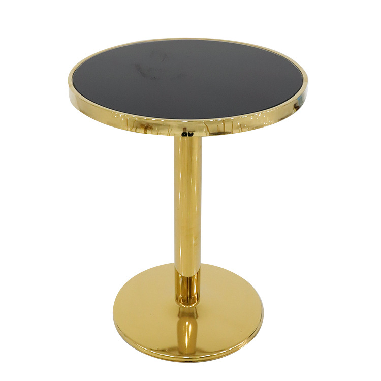 Mesa de café de vidrio mesa de té de lujo ligera sala de estar tabla de roca MDF pegatinas mesa de café de vidrio casero