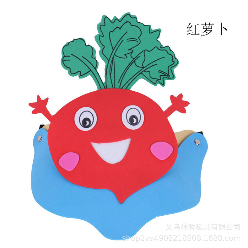 Día del niño Eva sombrero para el sol actividades entre padres e hijos dibujos animados animal tocado doce tocado del zodiaco