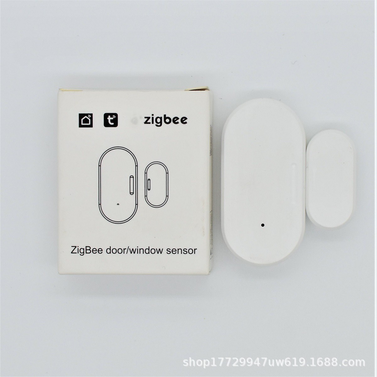 zigbee门磁 蓝牙门磁涂鸦门窗传感器智能家居系统