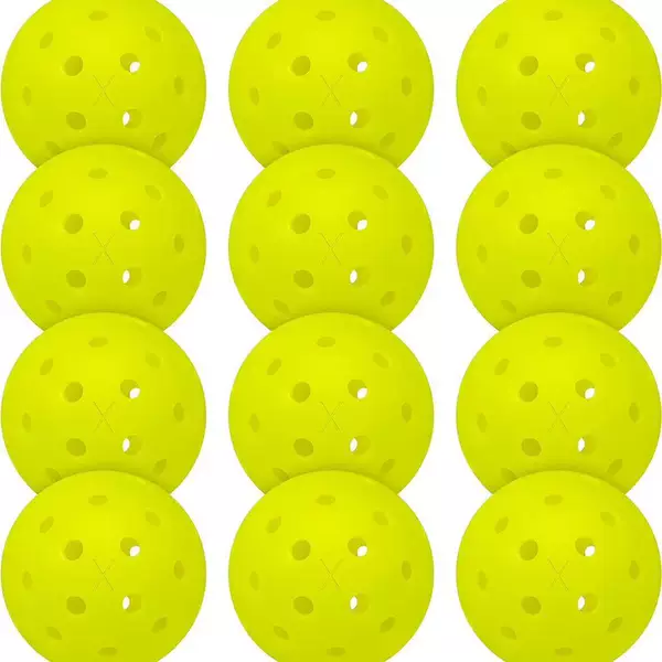 Outdoor Pickleball All-In-One Ball, High Elasticity and Durable, Outdoor Molded Ball Made of Pe Material, Sports Pickleball