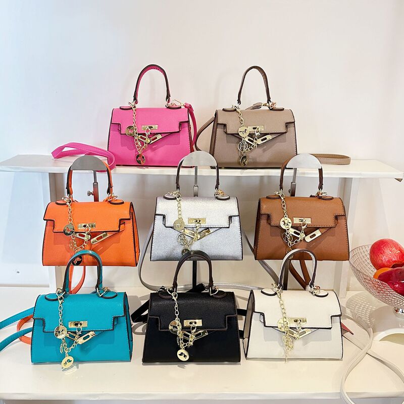 Cross-Border Women's Bags 2025 New Model Handbag Crossbody Bag Mom Bag Platinum Bag European and American Retro Shoulder Bag Fashionable and Versatile