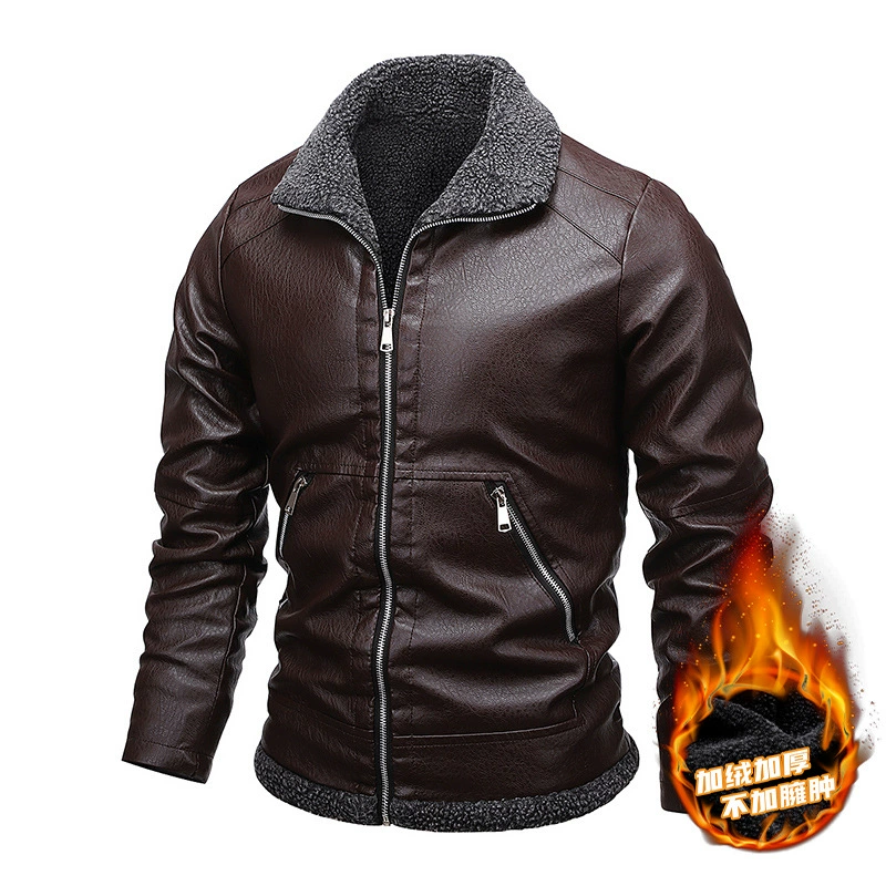 Мужская флисовая демисезонная куртка утепленная, (торговля через границу)