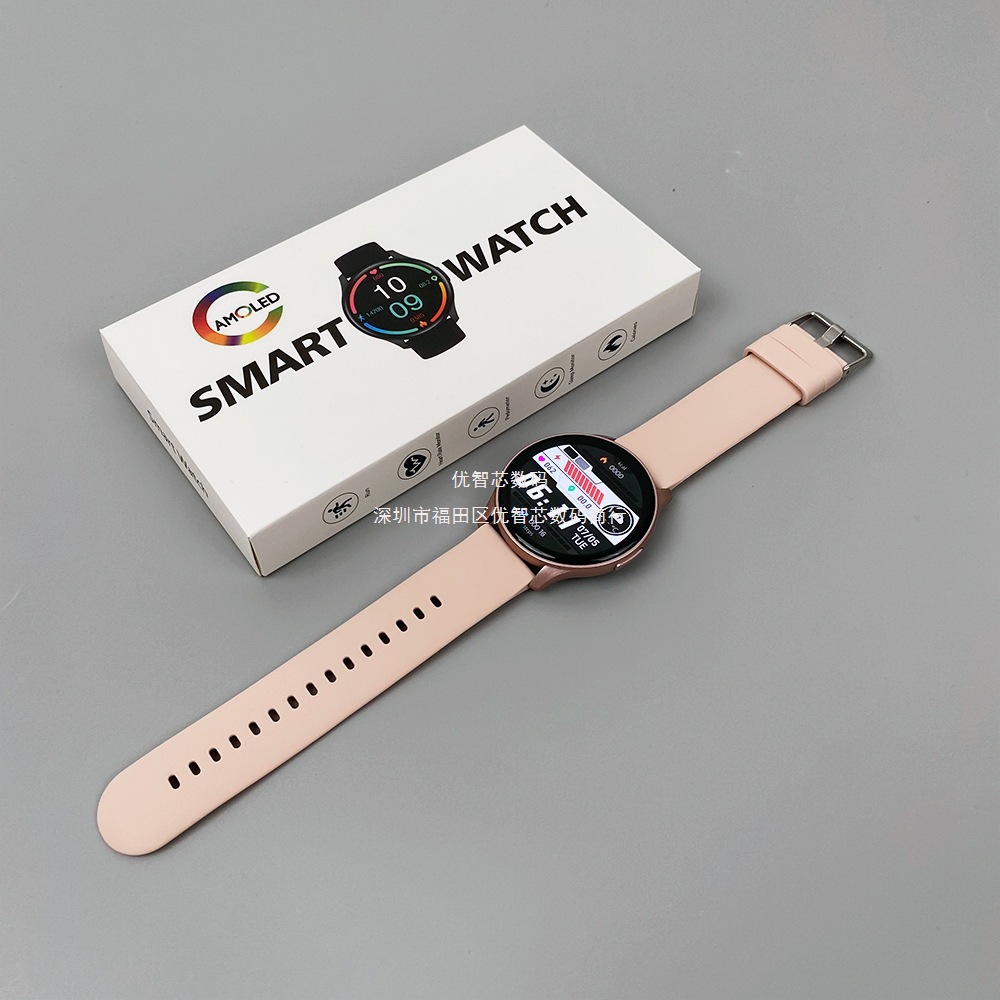 Nuevo reloj inteligente transfronterizo ZW60 AMOLED pantalla redonda Bluetooth llamada de salud reloj deportivo Smartwatc