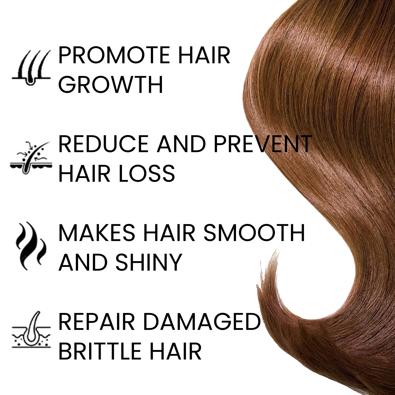 Masaje OUHOE Ginseng Cuero cabelludo hidratante, cabello fuerte, reafirmante, cuidado antipérdida, esencia de cabello denso_voghion.com