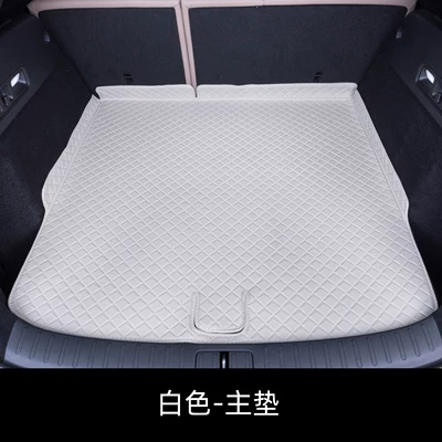 Trunk Mat: i6 standard trunk mat modification - nappa-leather-gray-main-pad-specifically-for-the-i6