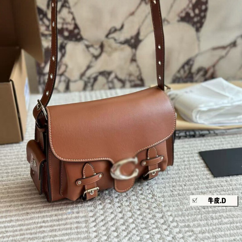 Coach C's New Women's Bag Cargo Soft Tabby Second-Hand Motorcycle Armpit Bag Single Shoulder Crossbody Handbag Coach C's New Women's Bag Cargo Soft Tabby Second-Hand Motorcycle Armpit Bag Single Shoulder Crossbody Handbag