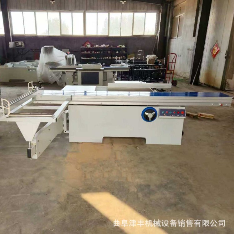 全自动45度90度精密推台锯 胶合板家具木板裁板锯 塑料亚克力锯板